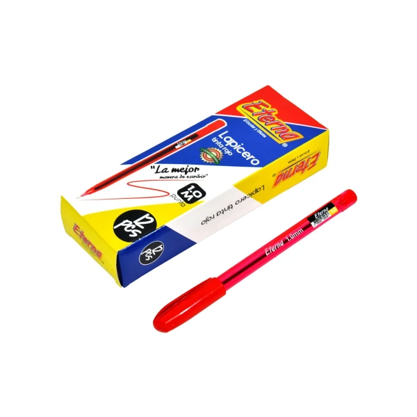 Bolígrafo Rojo Punta 1.0 MM