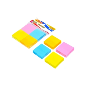 NOTAS ADHESIVAS NEON 3.8 X 3.8 CMS