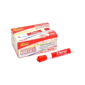 Marcador Rojo Borrable