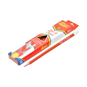 Lápiz Rojo Triangular X12