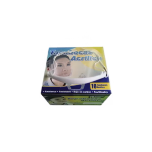 Tapabocas Plástico antiempañante
