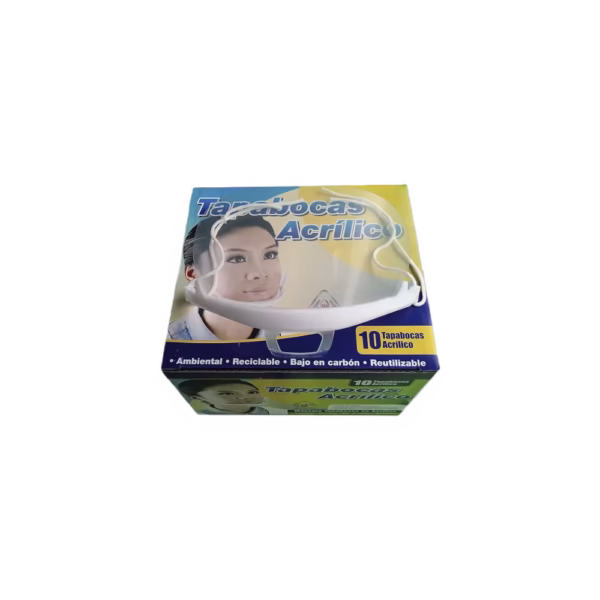 Tapabocas Plástico antiempañante